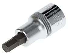 GEDORE red Douille tournevis embout 6 pans, Taille 7 mm, 1/2 12,5 mm, Douille tournevis, Outil, R62550710, Acier