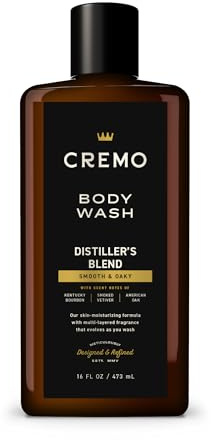 Body Wash, Distiller's Blend, 16 fl oz (473 ml), Cremo