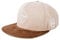 Blackskies® Hathor Snapback Cap | Herren und Damen Schirm Kappe | Premium Baseball Mütze Basecap Gum Spot Brand Logo Kord Beige-Braun