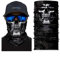 ShopINess Unisex Schlauchschal Halswärmer Neckwarmer Multifunktions schlauchtuch totenkopf für Motorrad Bikes Sport Festival Halloween Karneval - Totenschädel (Bandit)