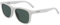 Lacoste Herren Eyewear Unisex White Sunglasses, Einheitsgröße