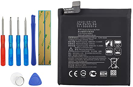 Vvsialeek BLP699 Ersatz Akku Kompatibel Für onePlus 7 Pro with Free Toolkit