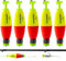 THKFISH Posen Angeln Set 5 Stück Eva Schaum Gewichtet Snag On Cigar Float für Crappie Schweben Angelposen Slip Bobbers Angelzubehr Schwimmer Angelsets 2.5zoll