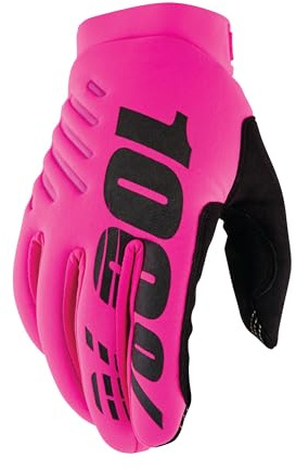 100% Brisker Cold Weather Handschuhe Damen pink/schwarz Handschuhgröße XL 2022 Fahrradhandschuhe