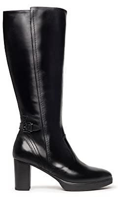 Nero Giardini I205710D Stivali Donna in Pelle - Nero 39