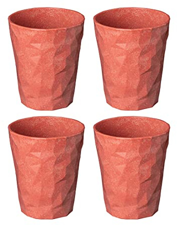 CLUB S 2.0 Glas 250ml 4er Set nature coral
