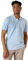 LAPASA Men's 100% Pique Cotton Polo Shirts Short Sleeve Classic Fit Spring/Summer 2024 M19 Light Blue XL