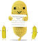 Maxee Lustige Positiver Gurke Puppe, Pocket Hug Geschenk, Handmade Mini Plüsch Figuren Positive Pickle, Kreative Sammlerpuppen, Glücksbringer für Prüfungen, Motivationsgeschenke für Freund