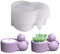 Nexoria Silikonformen Gießformen, Silikonform Kerzenhalter Kaninchen Silikonform Silikon Gießform Vase Gießformen Kastenform Vase Gießformen Für Beton Silikon Kerzenhalter Form Für Weihnachten