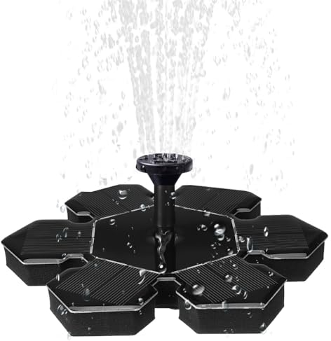 kawehiop Gartenbrunnen, Vogelbad, genießen, schöner Brunnen, ABS Vogelbad, Poolbrunnen, Solar Gartenbrunnen