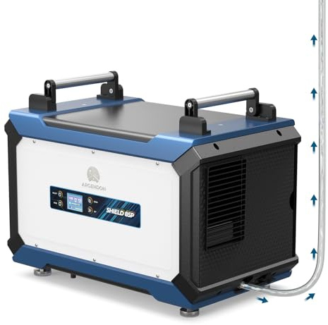 ARGENDON 180 Pints Commercial Dehumidifier with Pump for Crawl Space