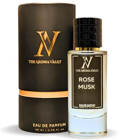 Rose Musk | An Elegant Rose & Warm Musk Blend | A fragrance for Men & Women (Unisex) | Fabulous & Long Lasting (50ml)