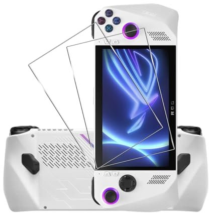 Rnnmeeko für ASUS ROG Ally X Schutzfolie für Panzerglas, 2 Stück 9H Härte Folie für ASUS ROG Ally X Panzer Schutz Glas Panzerfolie, Kratzfest Blasenfrei für ASUS ROG Ally X Displayschutzfolie