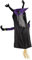 HOMCOM 170cm Halloween Dekoration Halloween Fliegende Hexe, Haustür Deko, Garten Dekofigur in Lebensgröße für Party Baumstämme Säulen, Stahl