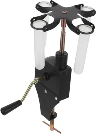 SOLUSTRE Centrifugeuse Manuelle Pour Expériences De Chimie Et Physique Au Collège Séparateur De Mélanges à Manivelle Appareil Adapté Pour Laboratoires Démonstrations Scientifiques