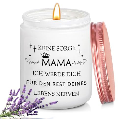 Muttertagsgeschenk Geschenke für Mama, Geburtstagsgeschenk für Mama Muttertagsgeschenke,Mama Geschenk Lustige Duftkerze Geschenk,Mutter Geschenke von Tochter Sohn