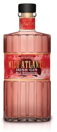 Wild Atlantic Irish Gin, Wild Strawberry and Elderflower, 40% ABV | 700mls