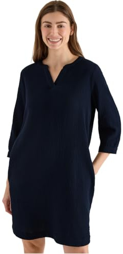 Cecil Damen Knielanges Kleid in Musselin-Qualität
