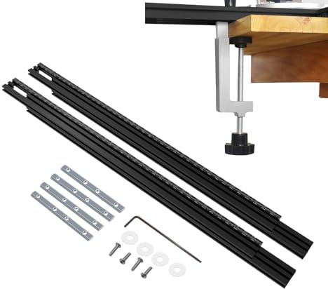 Saw Guide Router Backrest Auxiliary Track for Carpentry | Saw Alignment Guide for Workshop Industry Engraving Milling Grooving Trimming Woodworking Home