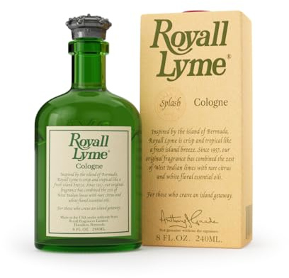 ROYALL LYME, Men's Heritage Cologne, Inspired by Bermuda – 8 Fl oz Splash
