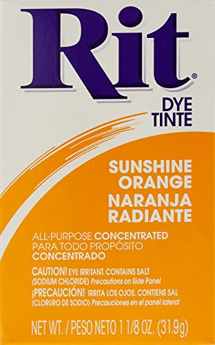Rit All-Purpose Powder Dye, Sunshine Orange