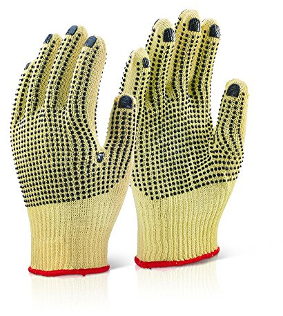 KEVLAR MEDIUMWEIGHT DOTTED GLOVE 10