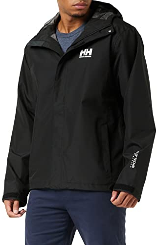 Helly Hansen Homme Veste Imperméable Seven J, Noir, 4XL