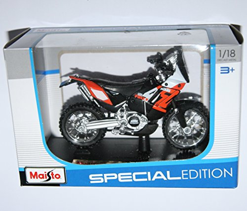 Maisto – KTM 450 Rally Motorrad spritzgußmodell Maßstab 1: 18