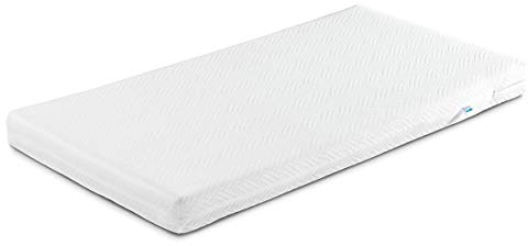 Sensillo Kokosschaum-Matratze - Komfort und Sicherheit - Leicht zu reinigen - Für den Schlafkomfort Ihres Kindes - Gut für empfindliche Haut - Dicke 9cm - 120x60cm