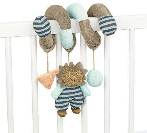 Sterntaler 6611623 - Spielzeugspirale Leo, braun/türkis/Mint/grau