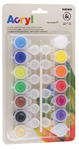 Primo Acrylfarbe fein - 14 Farben