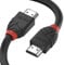 LINDY - Cavo HDMI 2.0 Black Line 3 Metri, Cavetto High Speed 4k@60Hz HDMI 2.0 18G 3D 1080p HDCP 2.2 120Hz 144Hz HDR ARC CEC ATC | Compatibile con TV, PC, Xbox, PS5, Blu-ray, Soundbar con Ethernet