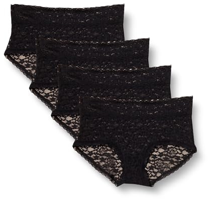 Amazon Essentials Damen Bequeme Hipster-Unterwäsche Aus Stretch-Spitze