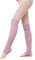 ACVIP Damen Mädchen Ballettstulpen mit Fersenloch Beinwärmer Ballett Stulpen Legwarmer(Lila)