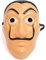 Ciao 23422 Casa de Papel, Unisex Adult, Einfarbig, Pink, 1 Mask