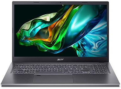 Acer Aspire 5 (A515-48M-R6HA) Laptop | 15,6 WQHD Display | AMD Ryzen 7 7730U | 16 GB RAM | 1 TB SSD | AMD Radeon Grafik | Windows 11 | QWERTZ Tastatur | grau