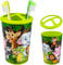 alles-meine.de GmbH Zahnbürstenhalter/Kinderzahnputzbecher - lustige Zootiere - Zahnbürstenbecher - für Zahnbürste - Becher - Kinderzahnbürste Babyzahnbürste - Mädchen Jungen -..