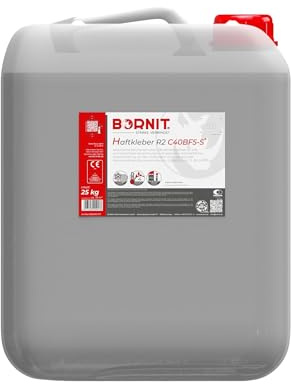 BORNIT Haftkleber R2 C40BF5-S, 25kg Bitumenemulsion für Asphaltflächen | hohe Haftkraft, schnelle Vorbehandlung, erstklassiger Schichtenverbund