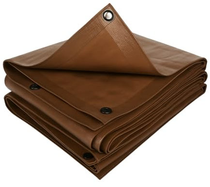 Bâche de Jardin Marron 140 g/m2-6 x 10 - Marron