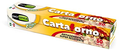 Gio'Style Papel para horno, rollo 50 m, 5993010