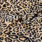 FINGERINSPIRE Fleck Leopard Stoff 150x200cm (Hell Khaki) Satin Nachahmung Seide Leopard Stoff Dekorativer Gepard Muster Stoff für DIY Näharbeiten