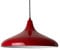 bamyum Champion Küchenlampe Hängend Rot Ø35 cm, Lampenschirm Hängelampe Wohnzimmer, Küchenlampe Deckenleuchte, Skandinavische Pendelleuchte Vintage, Hängelampe Esstisch Wohnzimmer Hängelampe Küche