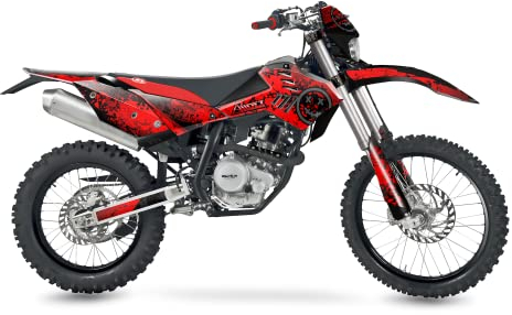 ARider Dekor (Aufkleber) für Beta RR 125 LC (2010-2018) | Spark Edition (Rot)