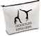 Gymnastik Make-up Tasche für Mädchen Turner Geschenk Gymnastik Trainer Geschenk Gymnastik Team Geschenk i Rock Flips Kips und Griffe Wenden Turner Geschenk, Rock Flip Kip, L9 W7 H0.39