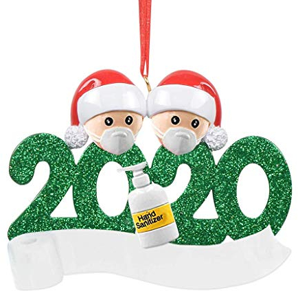TianWlio Personalisierte überlebte Familie von Ornament 2020 Weihnachtsfeiertagsdekorationen Pflanzen Hängetopf Wand