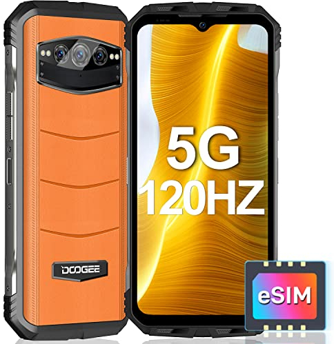 DOOGEE V30(2023) Rugged Smartphone 5g, Batteria 10800mAh, 15GB+256GB(TF 2TB), 108 MP Tripla Fotocamera, 6.58 FHD+ 120Hz, Dimensity 900, Telefono Indistruttibile Android 12, IP68/IP69K, NFC/eSIM/OTG