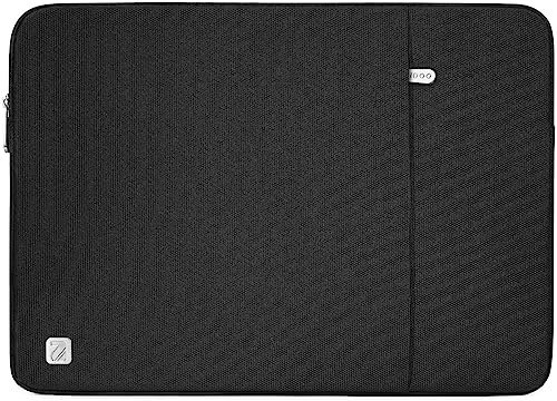 NIDOO 14 Pollici Custodia Protettiva Laptop Borsa Porta PC Portatile Notebook Case Cover Custodie Morbide per 15 Surface Laptop 3 4/14 Chromebook 3/ThinkPad P14s T14 T14s L14/Swift 1 3X 7 Pro, Nero