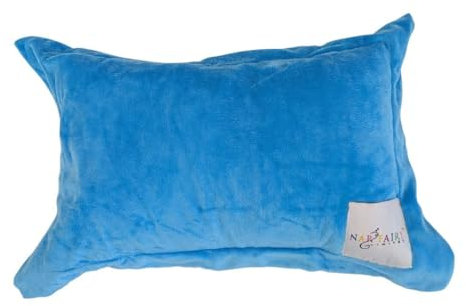 The Nap Fairy Kissen, mit Tasche, für Nickerchen und Schlafenszeit, weicher Minky-Stoff, lustiges Lehrwerkzeug für Kinder, Kissen und Kissenbezug (Einzelkissen, kühles Blau)