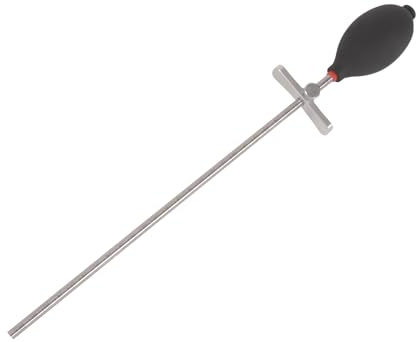Oldbones Motorcycle Fork Oil Level Gauge, Fork Oil Level Adjustment Measuring Tool, Motorcycle Fork Oil Level Gauge with Widened Push Adjuster Motorcycle Oil Resistance Syringe Pump