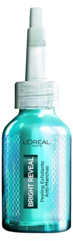 L'Oréal Paris Bright Reveal Peeling gegen Flecken, für alle Hauttypen, nach Akne und dunklen Flecken, mit Niacinamid und 25% AHA + BHA + PHA, 25 ml